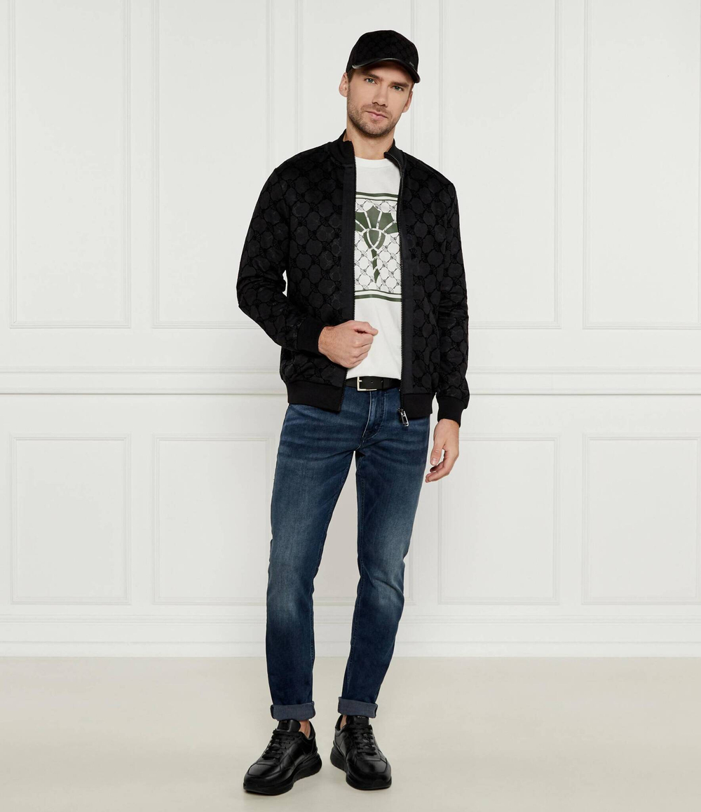 Кожаные кроссовки Jace_Runn_bu BOSS BLACK - черный(50529502)