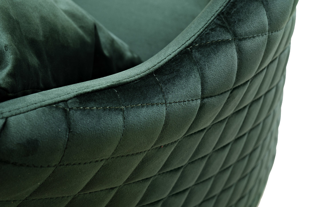 Кресло вращающееся Garda Decor Verona VERONA-2K-ЗЕЛЕНЫЙ-Bel37