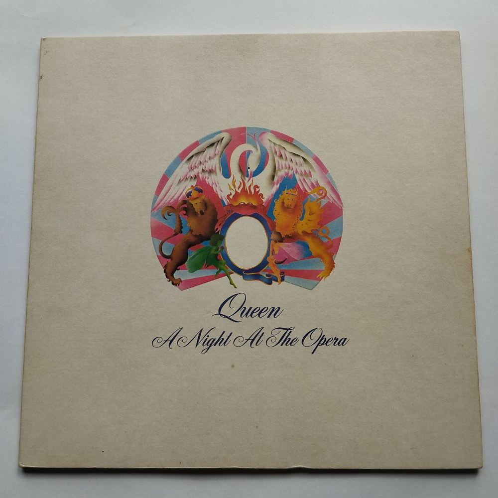Винтажная виниловая пластинка LP Queen A Night At The Opera (Japan 1975) (No Obi) Bohemian Rhapsody