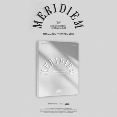 Альбом KIM JONG HYEON - MERIDIEM 1st Mini META Album