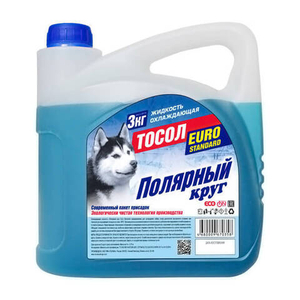 Жидкость охлаждающая "Тосол Полярный круг" А-40М 3 кг