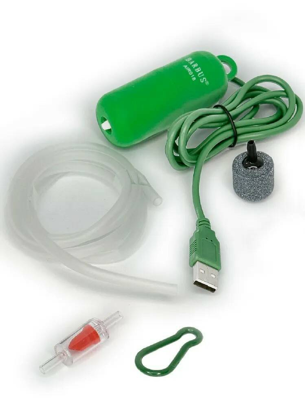 Barbus USB компрессор портативный БЕЗЗВУЧНЫЙ 4 л/мин, 1вт