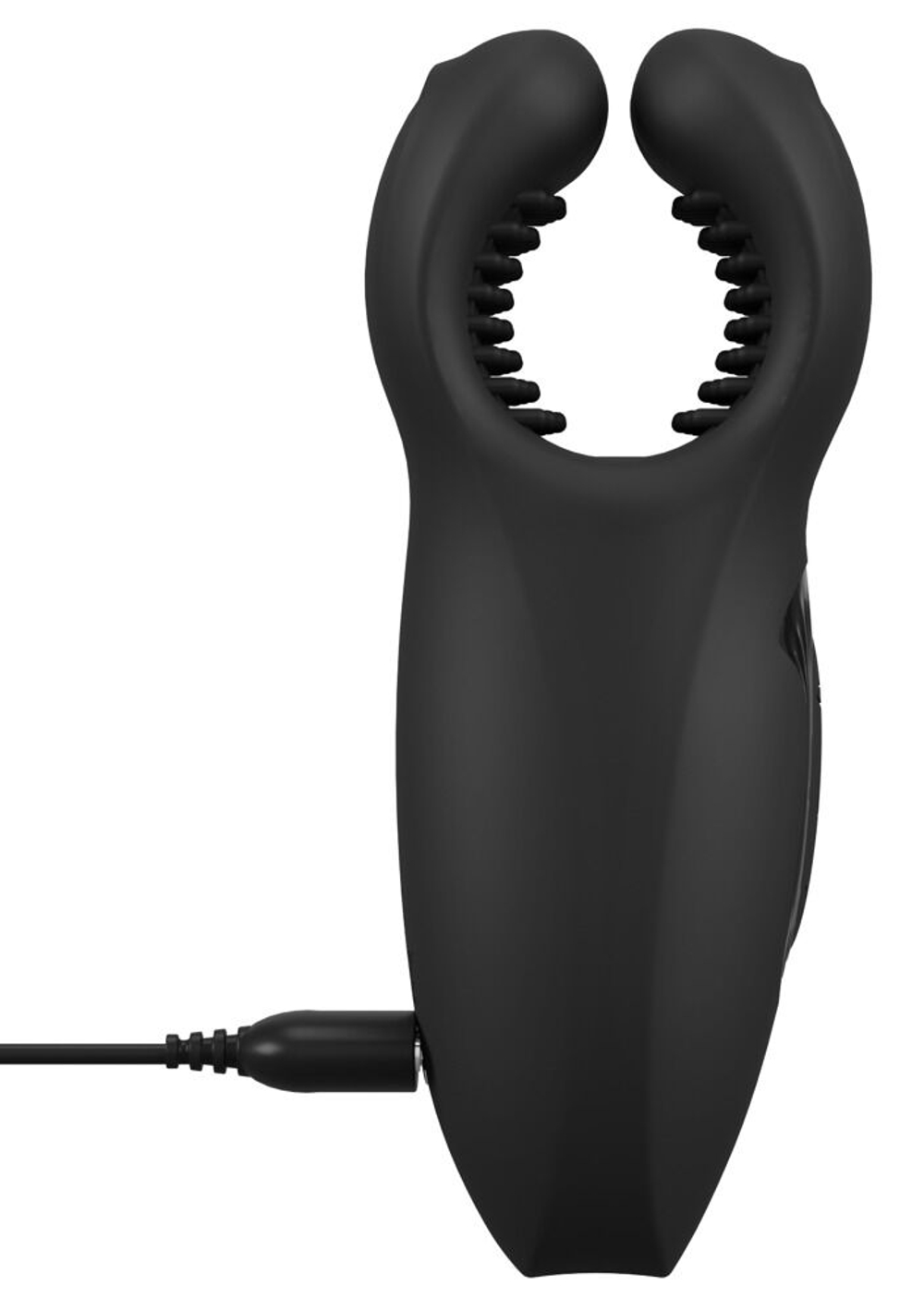 Мужской вибратор-стимулятор Man Wand with Vibration and Moving Wings (Цвет: черный)