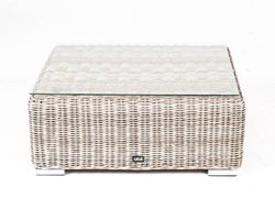 "Лунго" журнальный столик плетеный, цвет бежевый