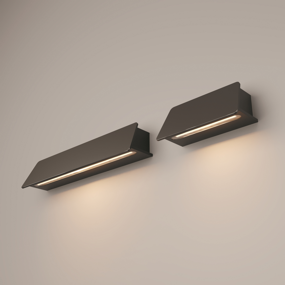 Уличный настенный светодиодный светильник Maytoni Trupp O429WL-L6GF3K