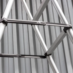 Стремянка телескопическая алюм. бытовая 5.0м (13+13 ступ.) Scheppach Sch-UP500-2