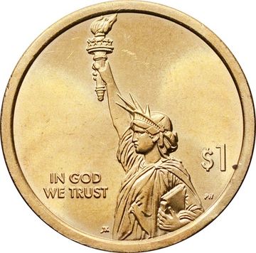 1 доллар 2018 D США «Американские инновации - Первый патент»