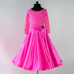 платье для танцев с пышной юбкой