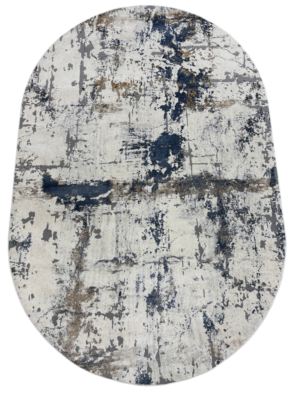 Ковер Regnum 37379A Blue/L.Grey Овал