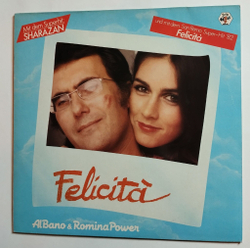 Винтажная виниловая пластинка LP Al Bano and Romina Power Felicita (Germany 1982)