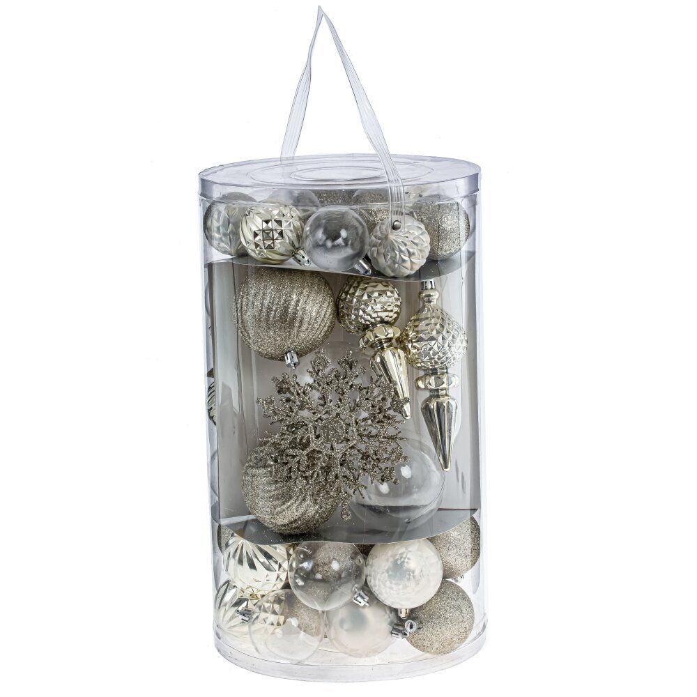 GAEM Набор из 56шт Украшение новогоднее "Шар", L21 W21 H37 см