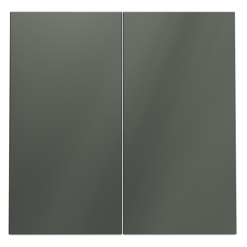 Клавиши для выключателя/переключателя двухклавишного, S70 (титан)