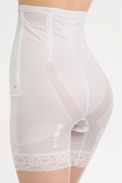 Корректирующие панталоны с завышенной талией (Размер: M) (Цвет: белый)