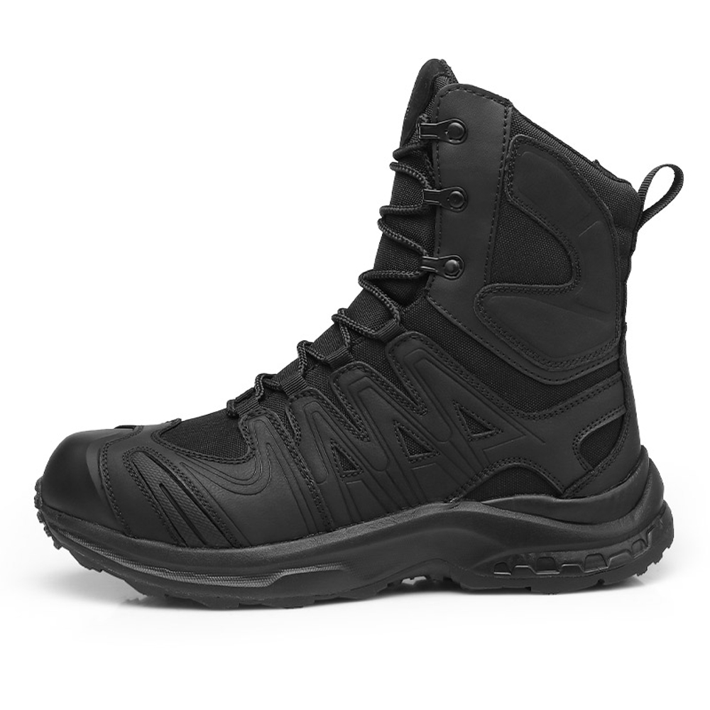 QIANGREN 3515 Men"s Outdoor Boots Puncture Resistant Tactical Boots Workwear With Wind And Sand Protection