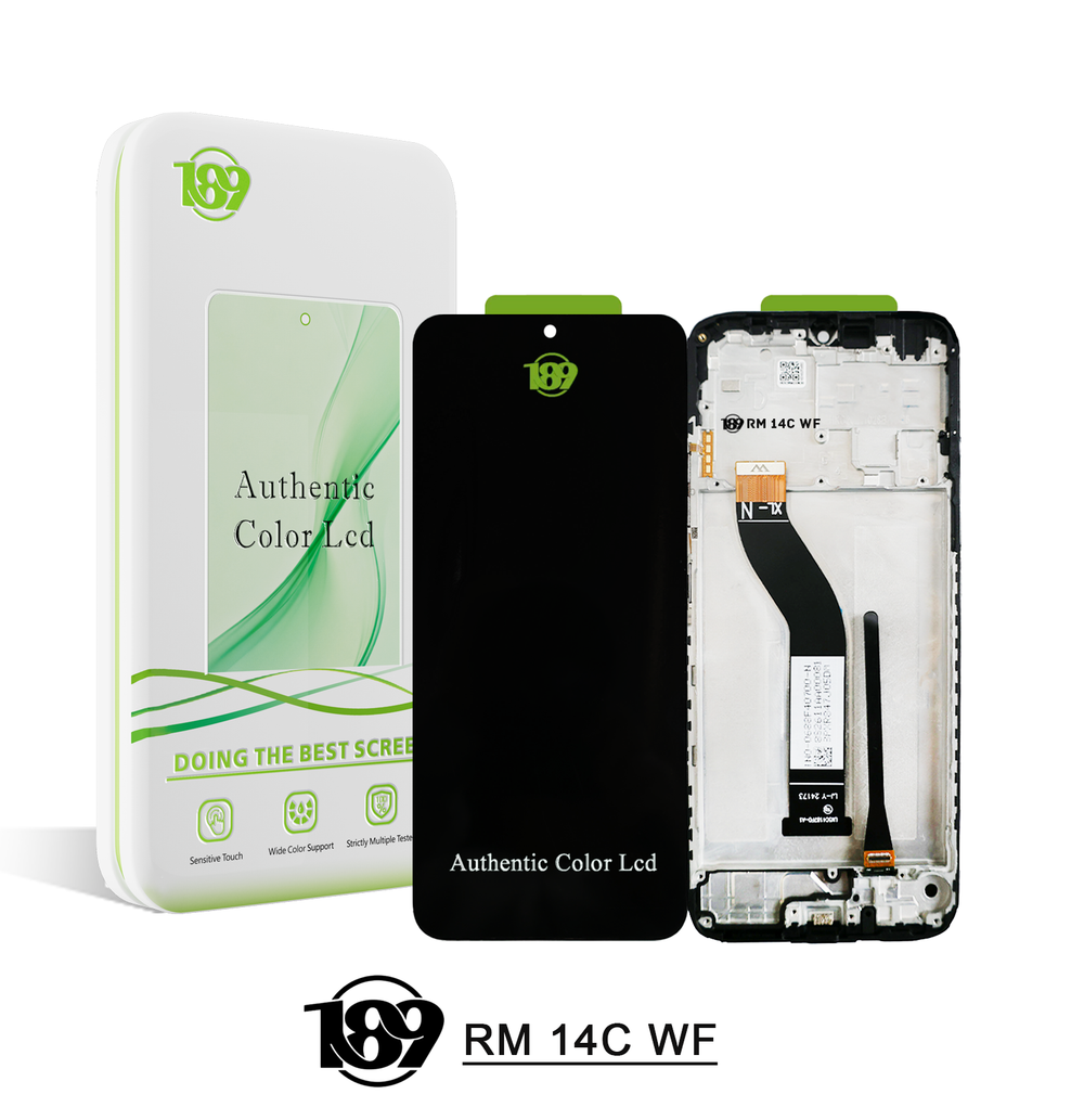 Дисплей Xiaomi Redmi 14C; рамка черная; бренд 189 (как OR100)