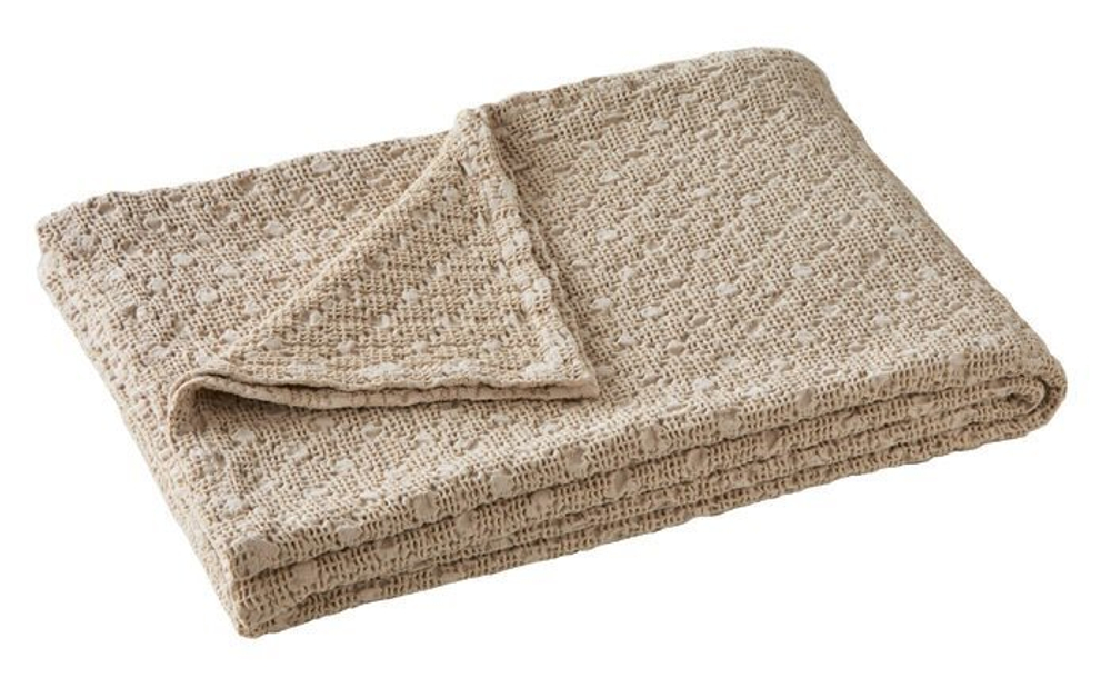 Покрывало 180x260 Blanc Des Vosges Everest Chanvre