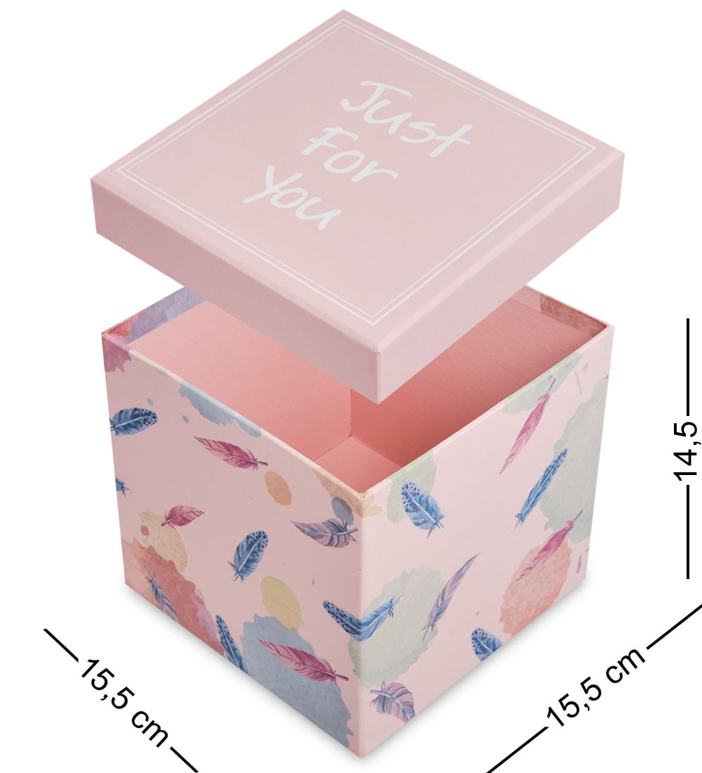 WG-39/1-B Коробка подарочная цв.розовый