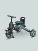 Трехколесный велосипед Micro с родительской ручкой, синий