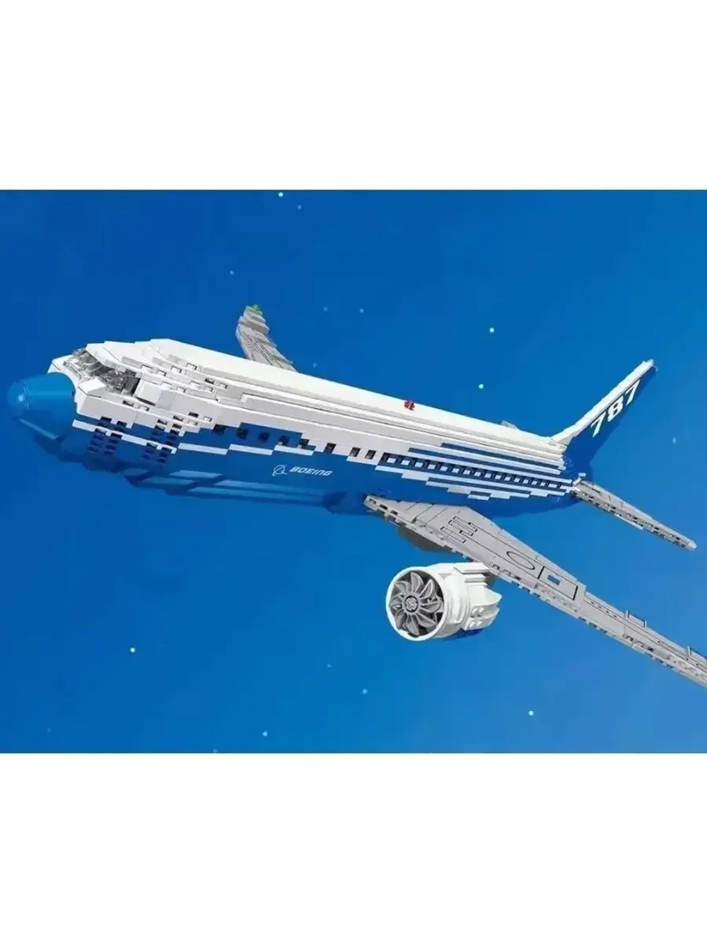 Конструктор Пассажирский самолёт 787 Боинг 1349 дет 80009