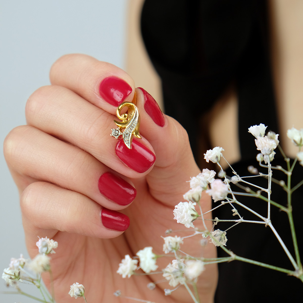 "Гипюр" серьги из коллекции "Ателье" от Jenavi