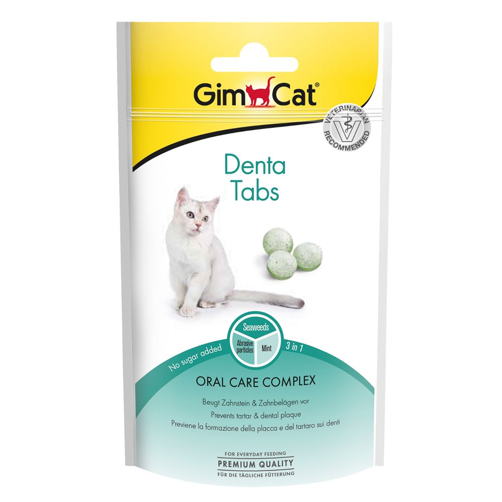 GIMCAT Дента Табс 40 г