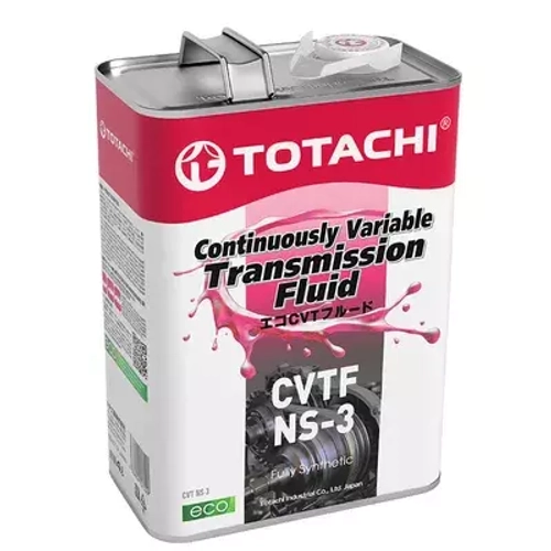 Масло трансмиссионное TOTACHI ATF NS-3 синтетическое 4 л