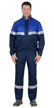 Костюм "Сириус-Навигатор" полукомбинезон (синий/василек)