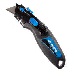 KING TONY (7946-07) Нож со сменными трапециевидными лезвиями, 19 мм