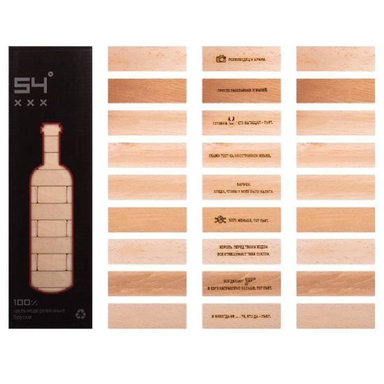 Настольная игра Башня "54xxx" Алкогольная