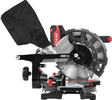 Пила торцовочная аккумуляторная P.I.T. PMS20H-210B SOLO бесщёточная