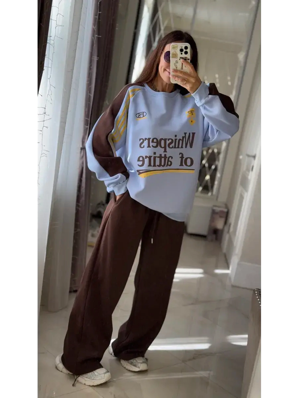 Костюм ATTIRE спортивная двойка свитшот с брюками