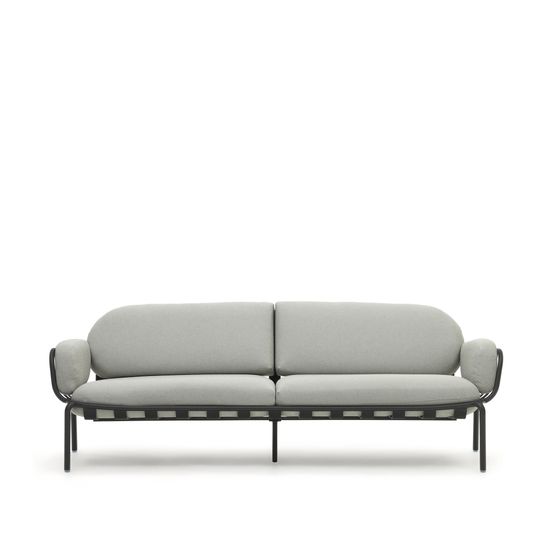 Joncols 3-местный алюминиевый диван серого цвета 225 см Испания 