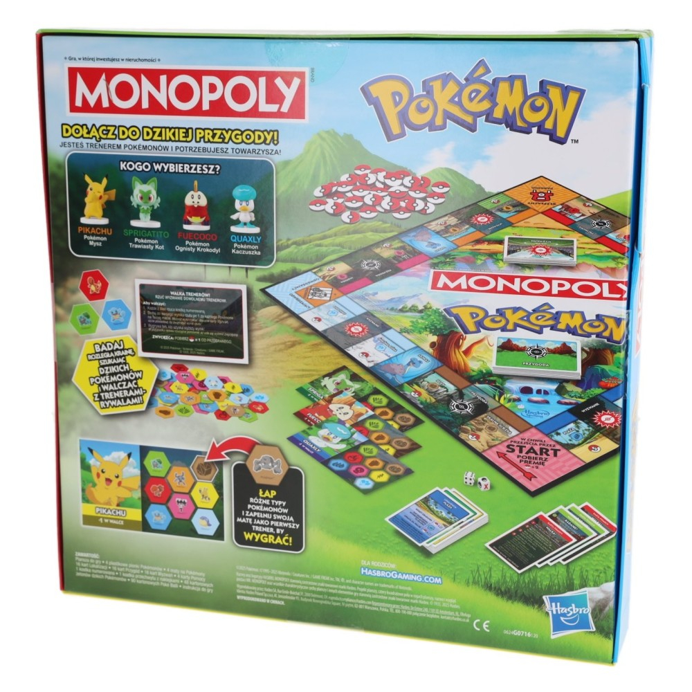 Настольная игра Hasbro Monopoly Pokemon G 1743 G07160716 — фото 4