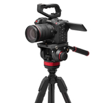 Видеоштатив Manfrotto MVK502055XPRO3V голова MVH502AH, штатив MT055ХPRO алюминиевый