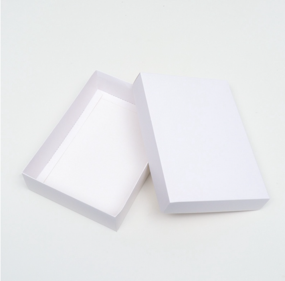 Коробка подарочная складная, упаковка, белая, 21×15×5 см (артикул 7904609) ЕОНК