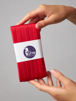 100 Чехол для каркасов бесшовный, Греция, красный 100