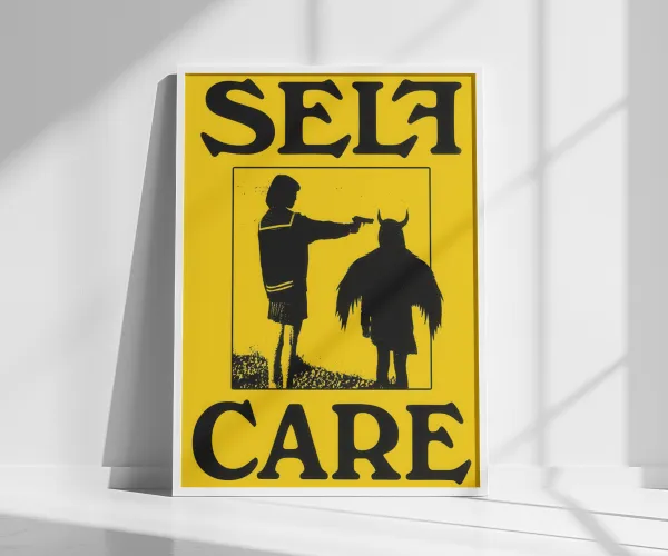 Постер на бумаге Selfcare