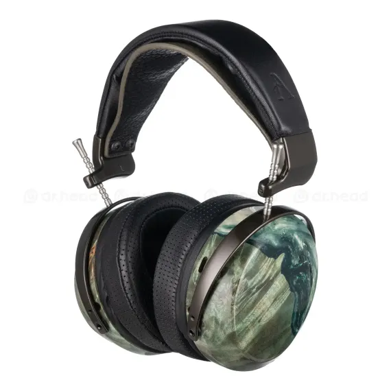 ZMF Atrium Closed LTD Green Ish Steel 4-pin xlr ofc cable + 6.35mm