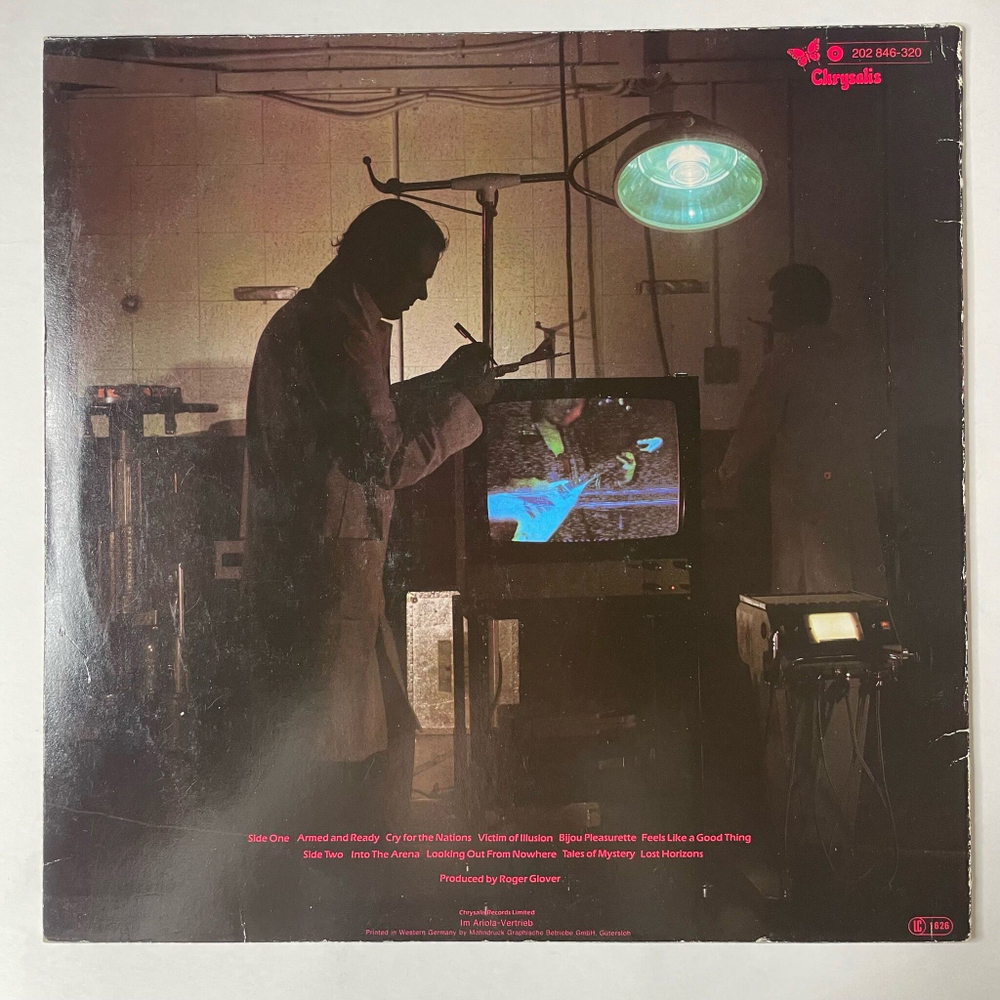 Винтажная виниловая пластинка LP The Michael Schenker Group (Germany 1980) Armed And Ready