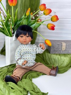 Кукла D Nenes виниловая 34см Marco (022223)