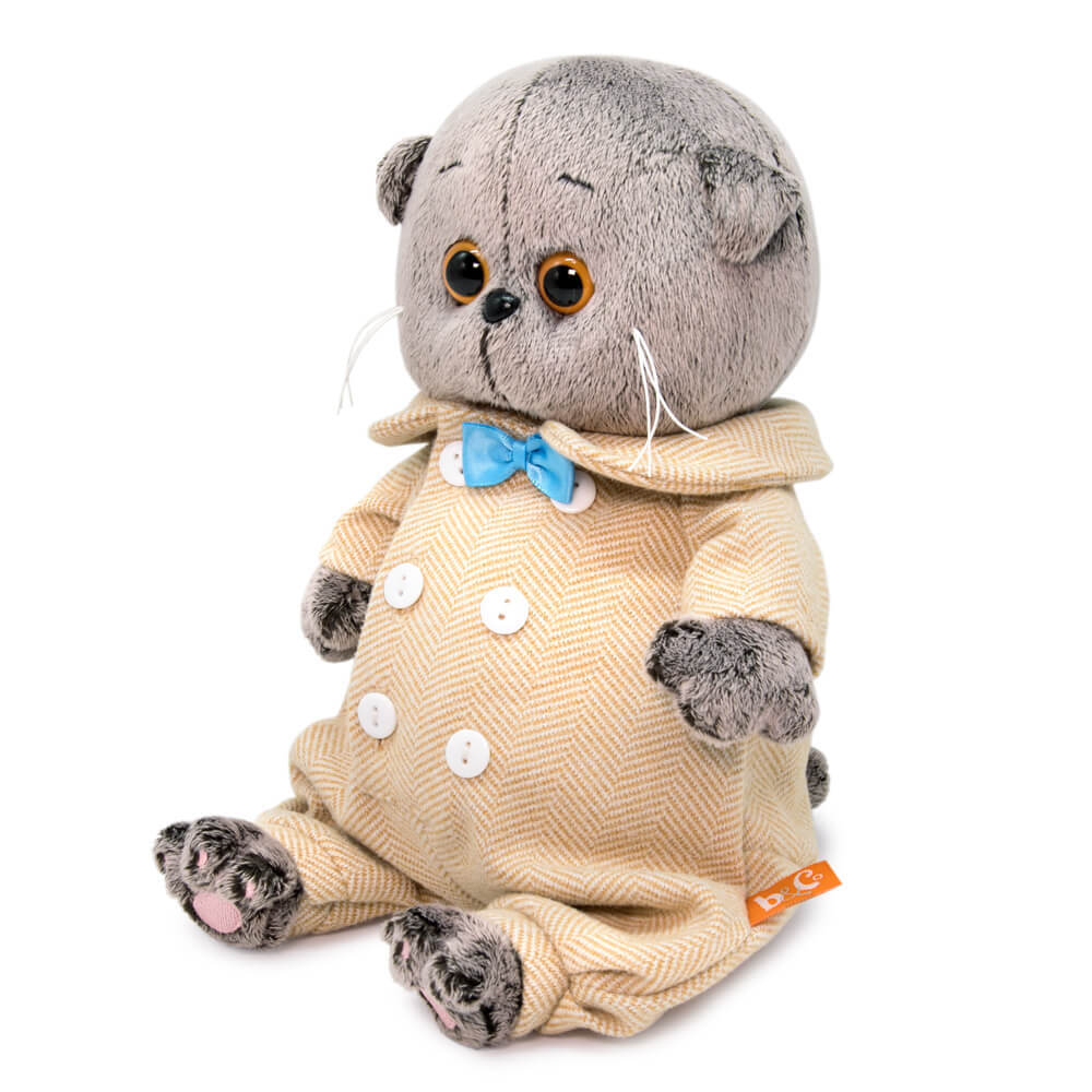 Басик Baby в комбинезоне из твида BB-091