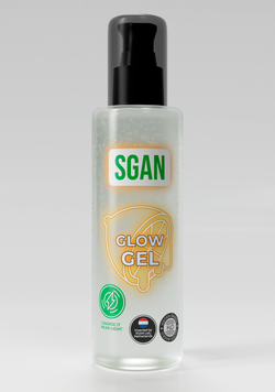 SGAN GLOW GEL - Лубрикант на водной основе с эффектом свечения, 110 мл