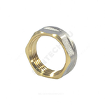 Контргайка латунь никель реборда Ду 15 (1/2") ВР Aquasfera 9034-01