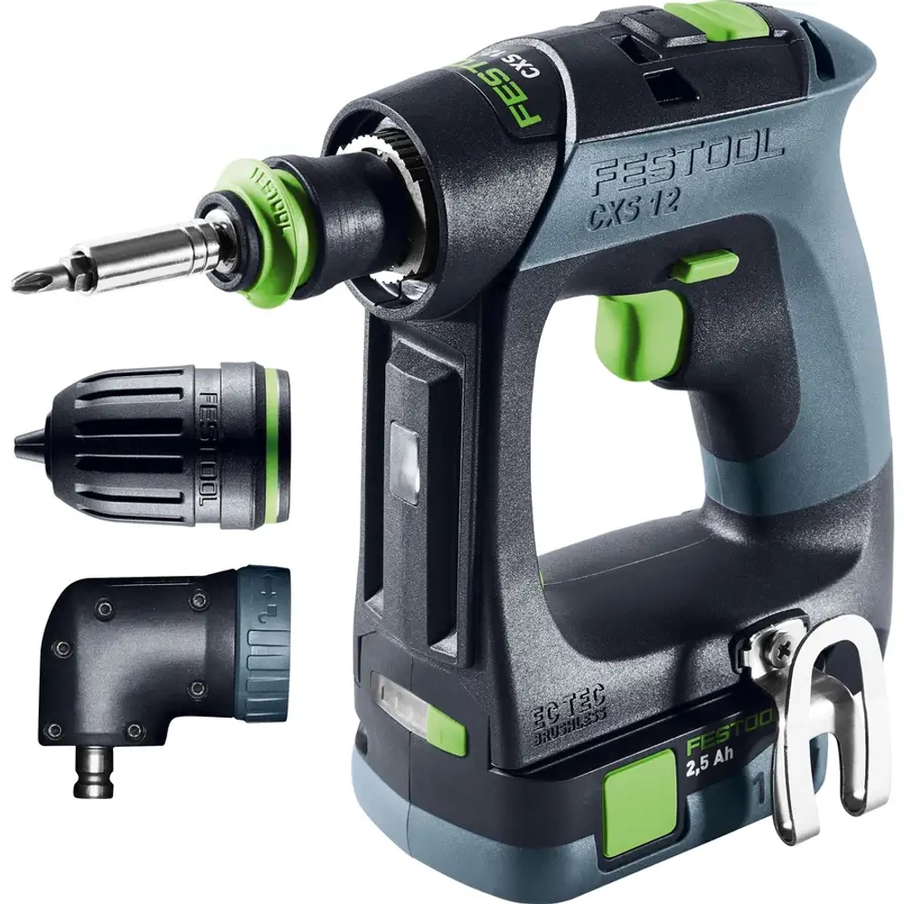 Аккумуляторная дрель-шуруповёрт CXS 12 2,5-Set FESTOOL 576865
