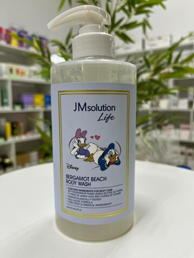 Гель для душа JM Solution "New Disney", увлажняющий, гипоаллергенный, с дозатором