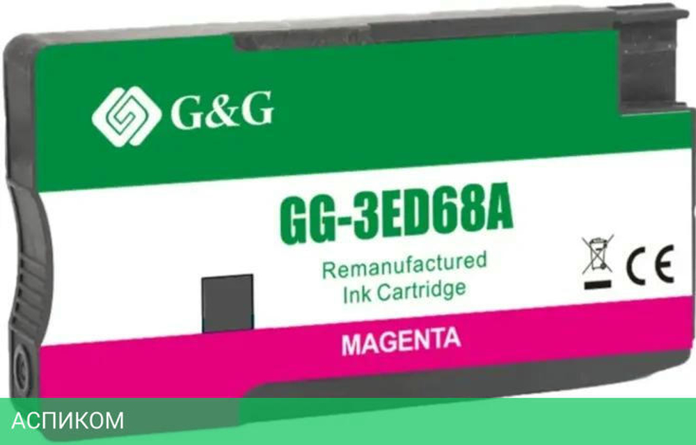 Картридж G&G GG-3ED68A пурпурный