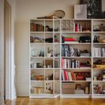 Дверца - HÖGBO / HОGBO IKEA/ ХЕГБО ИКЕА,  40x192 см, светло-серый