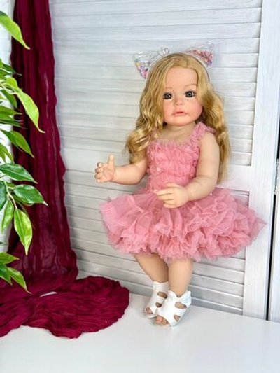 Кукла Реборн виниловая 55см в пакете (FA-555)