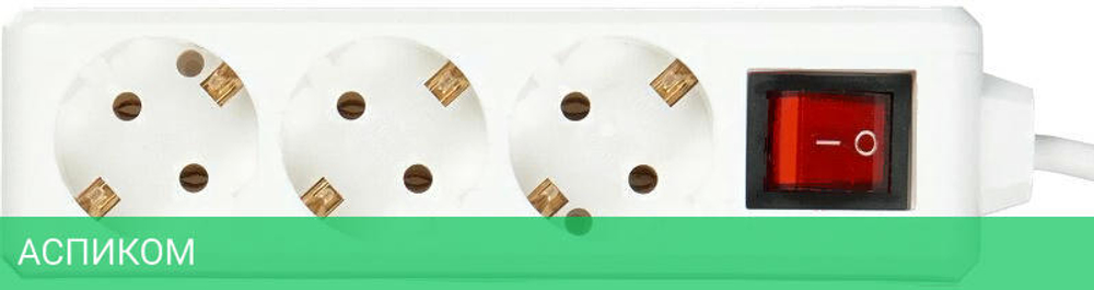 Удлинитель IEK У03К (WYP10-16-03-05-ZK-N)