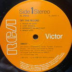 Sweet ‎– Off The Record (Англия 1977г.)